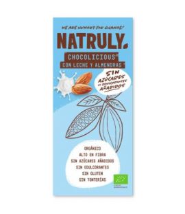 Chocolicious Choco Organic Almond Milk Tablet 85g Natruly