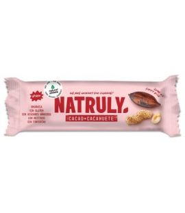 Barrita Raw Cacao y Cacahuete Bio 3x30g Natruly