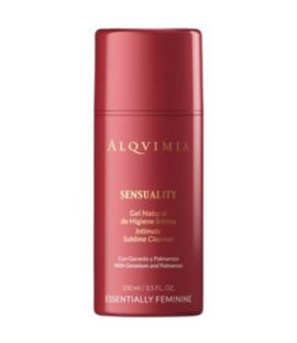 Sensuality Natural Intimate Gel with Geranium and Palmarosa 100ml Alqvimia