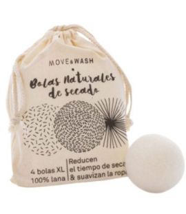 Natural Drying Balls Cardboard Box 4 units Move Wash