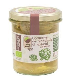 Artichoke Hearts Al Natural Organic 330g Terra Verte