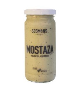 Organic Mustard Sauce 240g Sesmans Organic