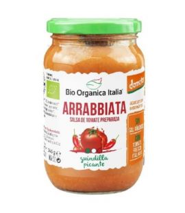 Organic Arrabiata Tomato Sauce 325ml Bio Organica Italia