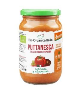 Puttanesca Organic Tomato Sauce 350g Bio Organica Italia