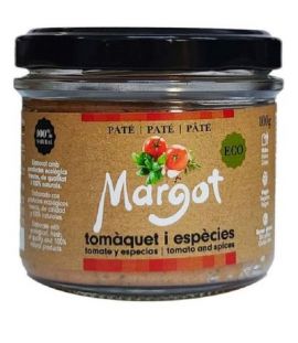 Pate de Tomate y Especias SinGluten Eco Vegan 100g Margot