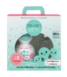 Pack Agua Colonia y Leche Corporal 250ml400ml Seven Kids