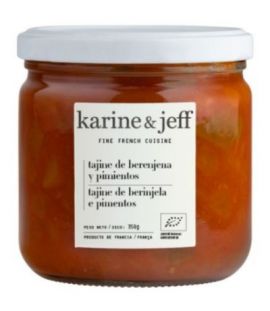 Eco Eggplant and Peppers Tagine 350g Karine Jeff