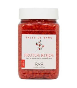 Red Fruit Bath Salts 400g Sys Natural Cosmetics