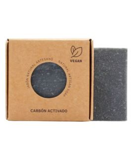 Natural Artisan Soap Active Carbon Vegan 100g Sys Natural Cosmetics