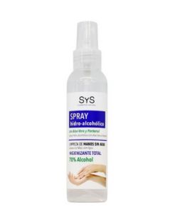 Hydroalcoholic Spray with Aloe Vera 125ml SYS Natural Cosmetics