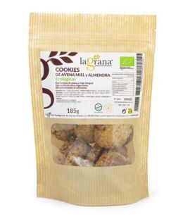 Cookies Avena Almendra Miel Eco 185g La Grana