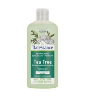 Organic Purifying Tea Tree Shampoo 250ml Natessance