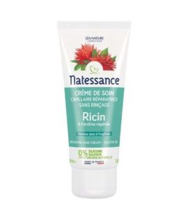 Crema Capilar Ricino Reparadora Bio 100ml Natessance