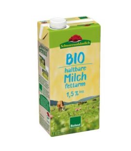 Semi Bio Cow Milk 12x1L Schwarzwaldmilch