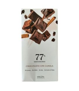 Dark Chocolate 77 Eco Cinnamon 70g Higon Chocolates