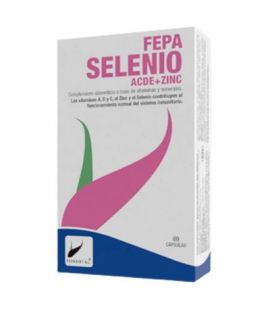 Fepa Selenium ACDE Zinc 60caps Fepadiet