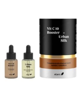 Vitamin C10 and Boostery Urban Silk 2x30ml Ebers