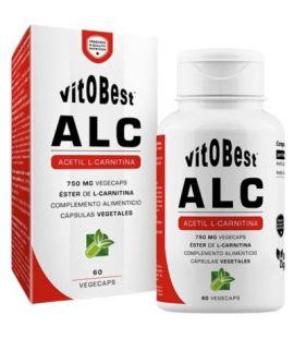 ALC Acetyl L-Carnitine 60 vegecaps. Vitobest