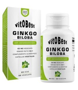 Ginkgo Biloba 60Mgs 60caps Vitobest