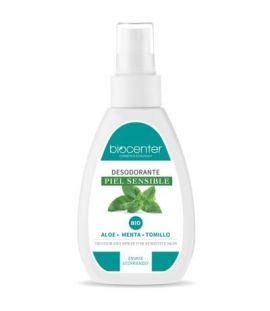 Desodorante Spray Aloe Menta Bio Vegan 100ml Biocenter