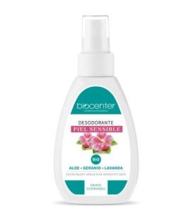 Desodorante Spray Aloe Geranio Bio Vegan 100ml Biocenter