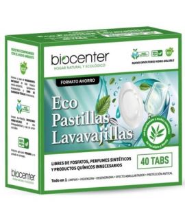 Pastillas Lavavajillas Eco 40tbl. Biocenter