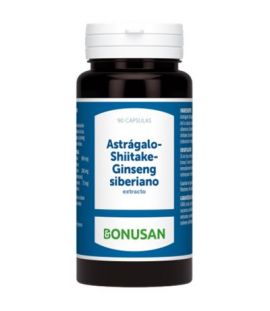 Astragalus-Shiitake-Siberian Ginseng 90caps Bonusan