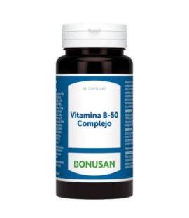 Vitamin B-50 Complex 60caps Bonusan