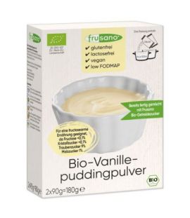 Pudin en Polvo de Vainilla Bio 180g Frusano