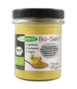 Organic Mustard 180g Frusano