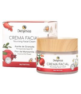 Organic Pomegranate and Chamomile Nourishing Facial Cream 50ml Dehesia