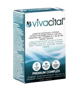 Vivacital 30caps Gluten Free Vivacital